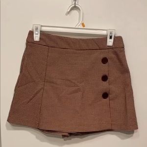 Zara Skort with buttons